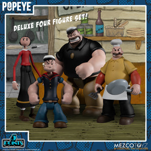 5 POINTS POPEYE ACTION FIGURE BOX SET