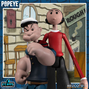 5 POINTS POPEYE ACTION FIGURE BOX SET