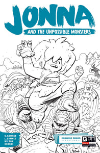 JONNA AND THE UNPOSSIBLE MONSTERS #1 DRAWING BOARD ED