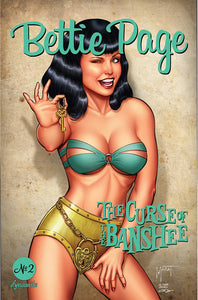 BETTIE PAGE & CURSE OF THE BANSHEE #2 CVR A MYCHAELS