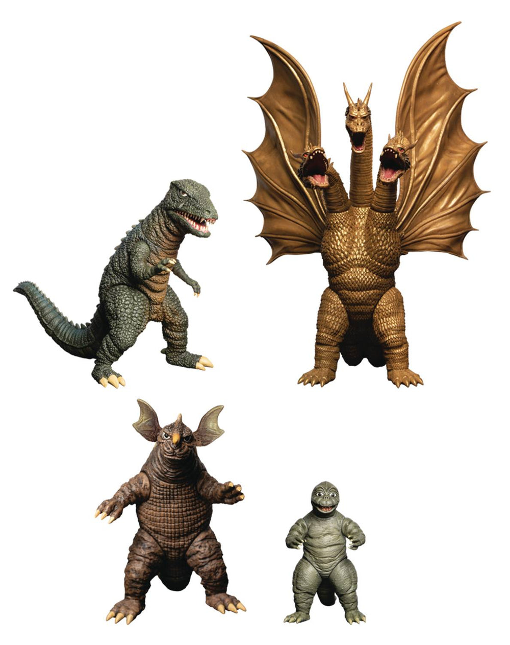 5 POINTS XL GODZILLA DESTROY ALL MONSTERS RD2 ACTION FIGURE BOX SET