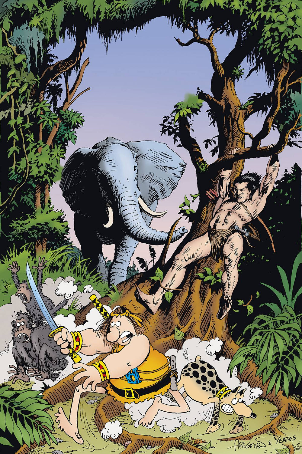 GROO MEETS TARZAN #2 (OF 4)