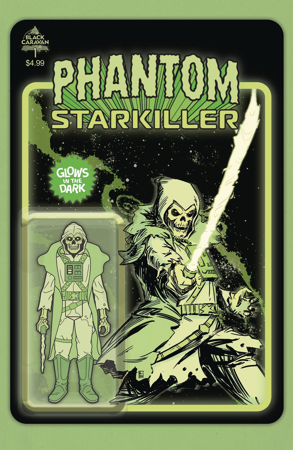 PHANTOM STARKILLER #1 4TH PTG GLOW IN THE DARK CVR