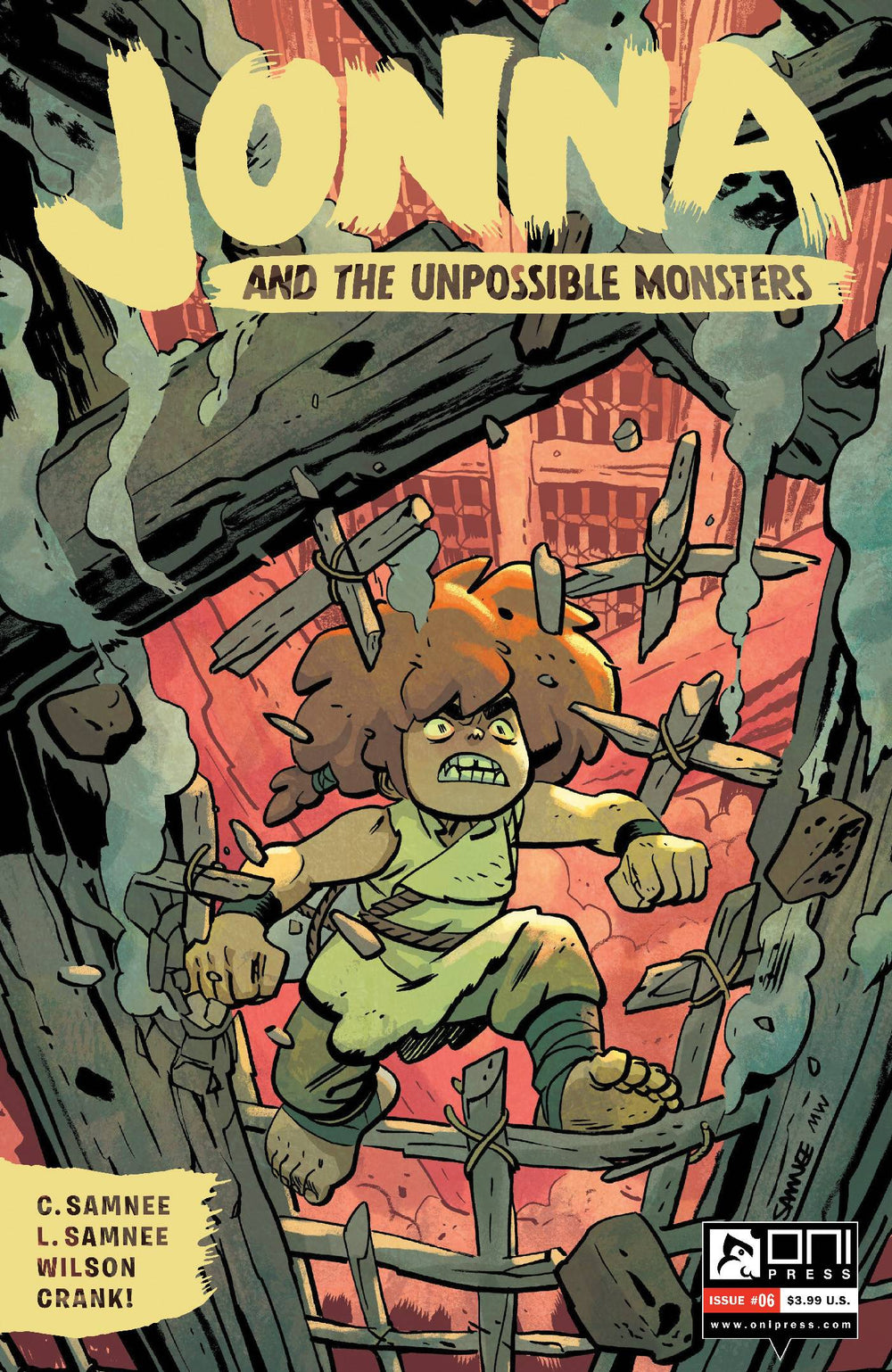 JONNA AND THE UNPOSSIBLE MONSTERS #6 CVR A SAMNEE