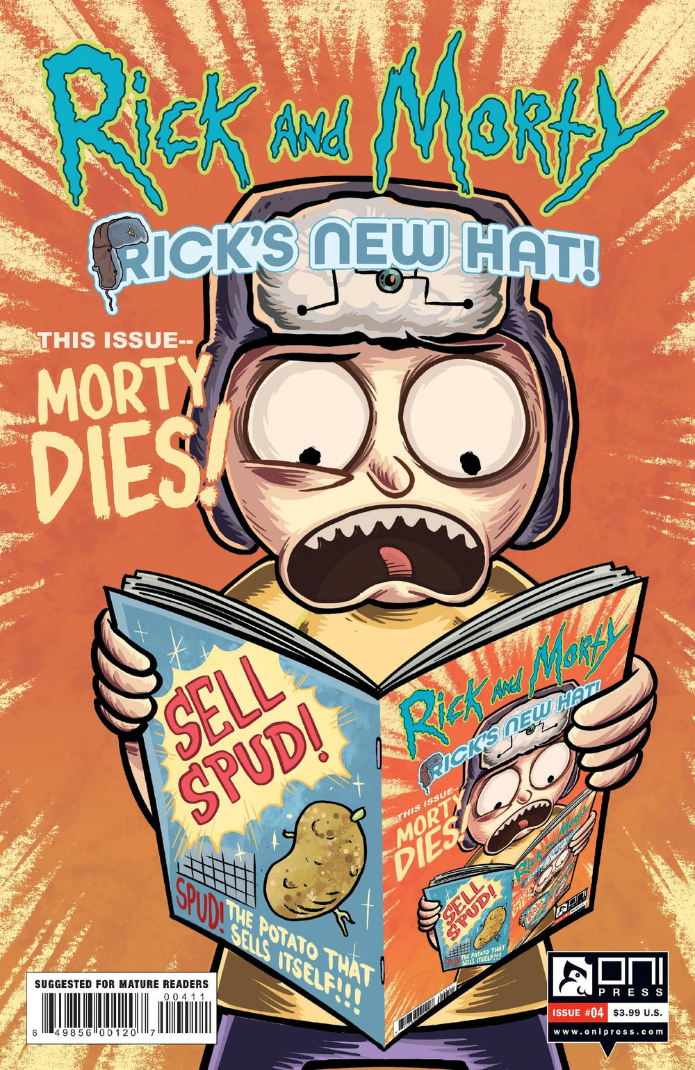 RICK AND MORTY RICKS NEW HAT #4 CVR A STRESING