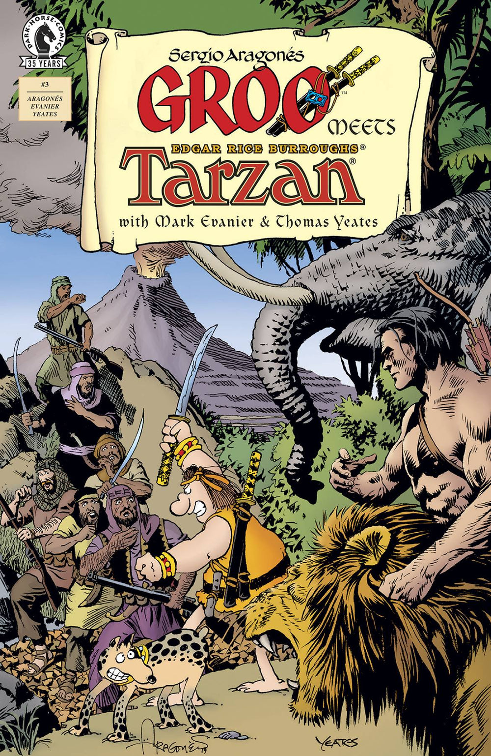 GROO MEETS TARZAN #3 (OF 4)