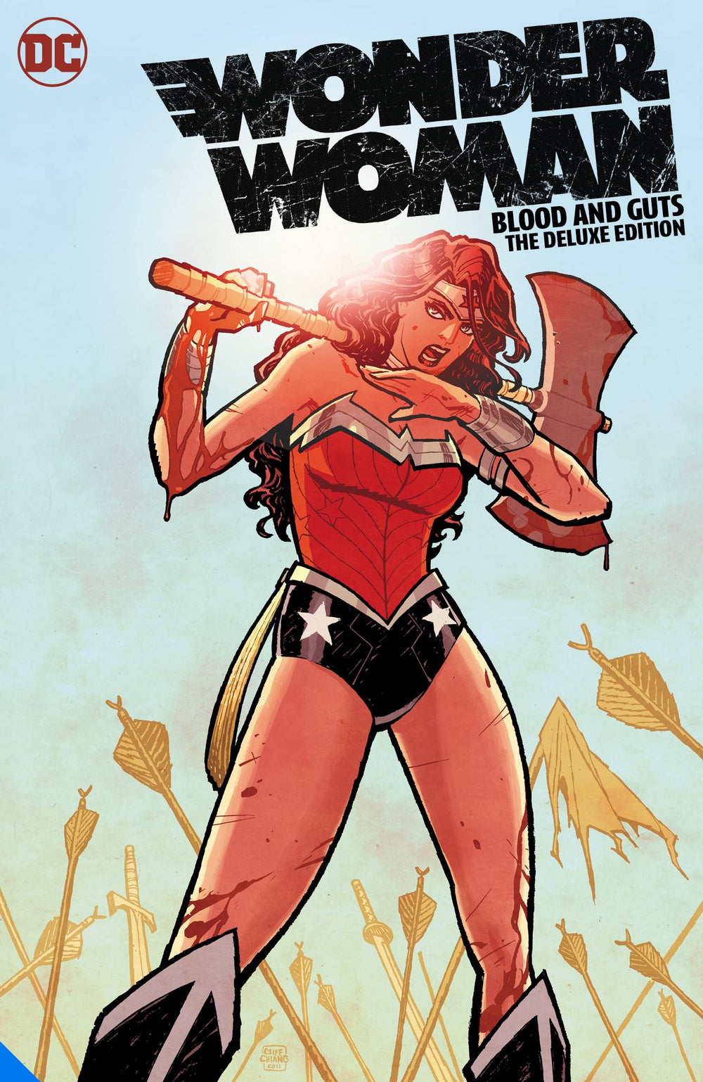 WONDER WOMAN BLOOD AND GUTS DLX ED HC