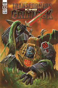 TRANSFORMERS KING GRIMLOCK #2 (OF 5) CVR A HORLEY