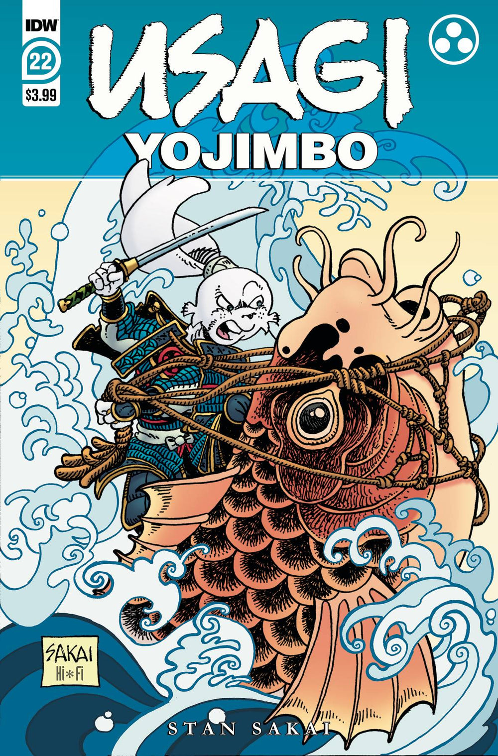 USAGI YOJIMBO #22 CVR A SAKAI