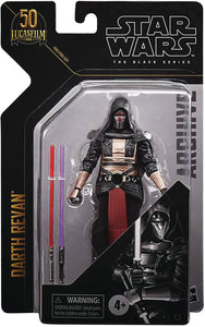 SW BLACK ARCHIVES 6IN DARTH REVAN ACTION FIGURE