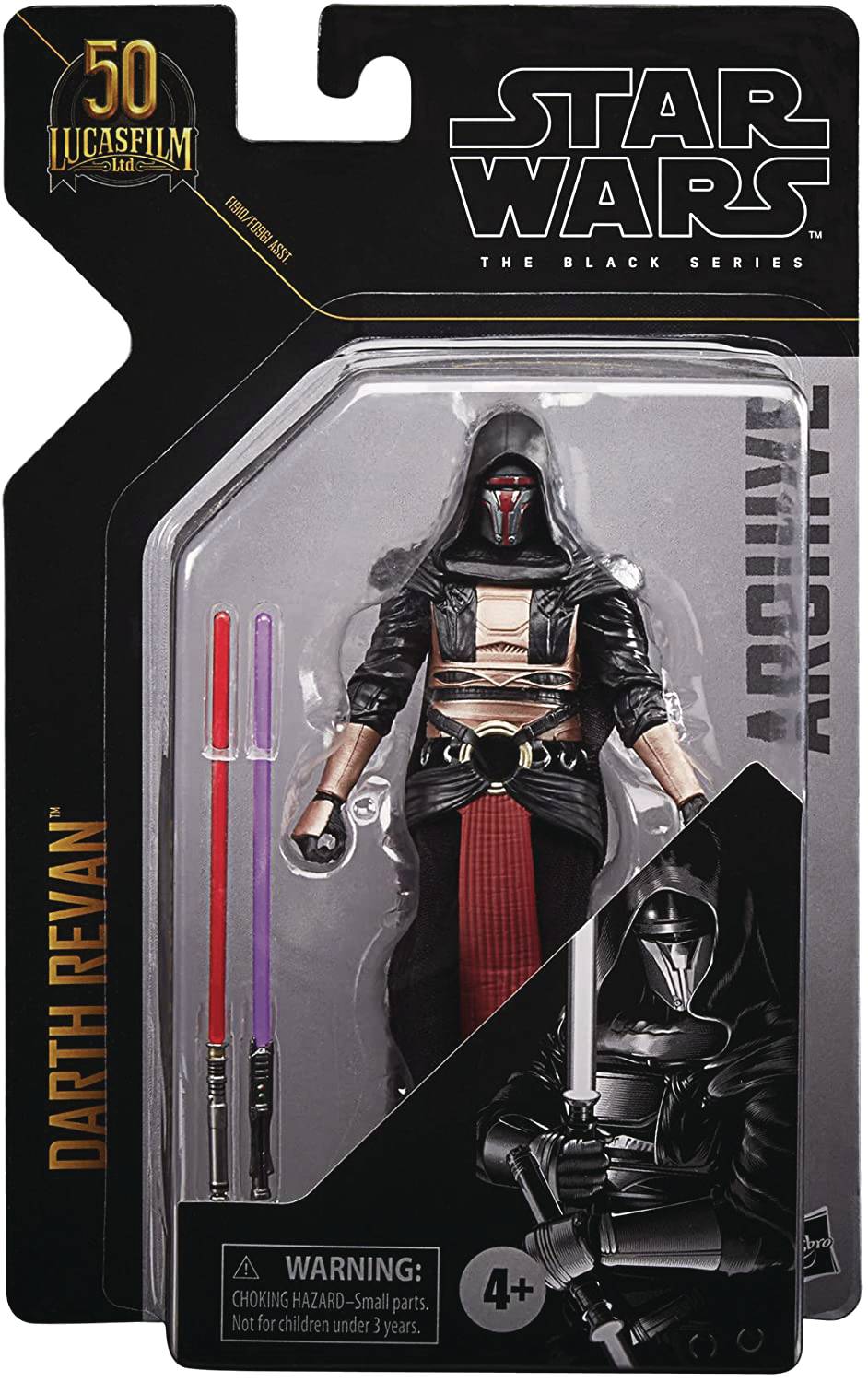 SW BLACK ARCHIVES 6IN DARTH REVAN ACTION FIGURE