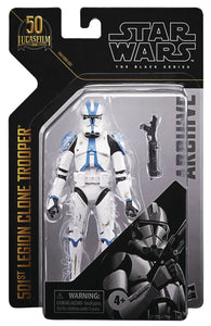 SW BLACK ARCHIVES 6IN 501ST CLONE TROOPER ACTION FIGURE