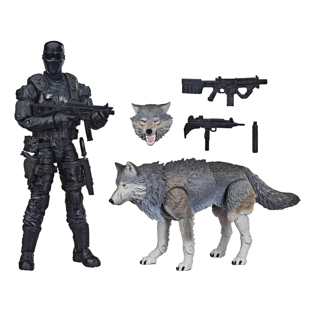 GI JOE CLASSIFIED SER 6IN SNAKE-EYES/TIMBER ACTION FIGURE SET