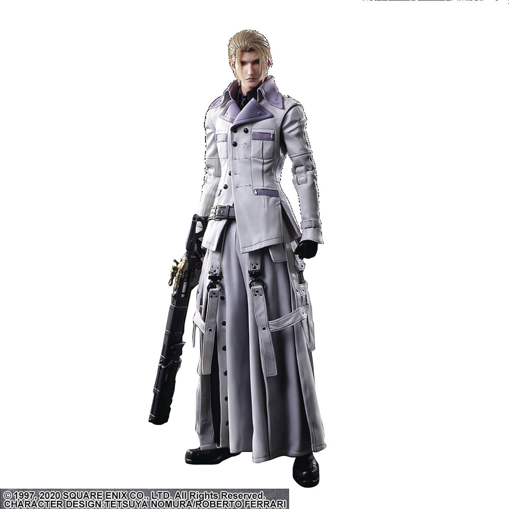 FINAL FANTASY VIIR PLAY ARTS KAI RUFUS SHINRA ACTION FIGURE