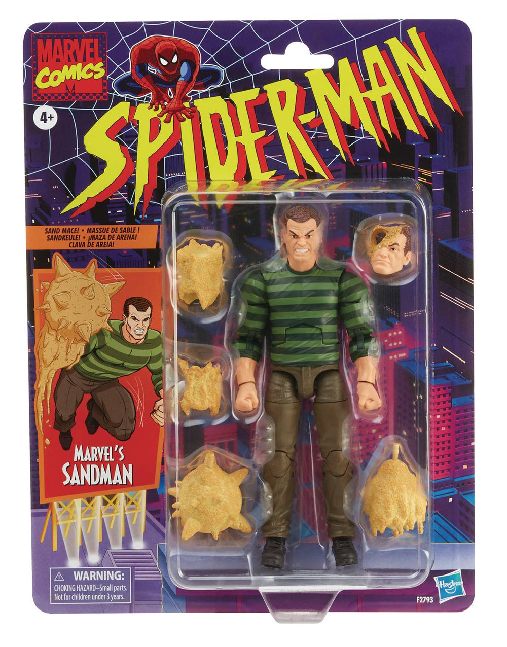 SPIDER-MAN LEGENDS 6IN SANDMAN ACTION FIGURE