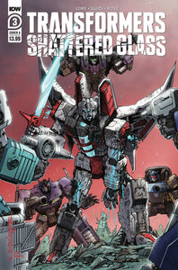 TRANSFORMERS SHATTERED GLASS #3 (OF 5) CVR A MILNE