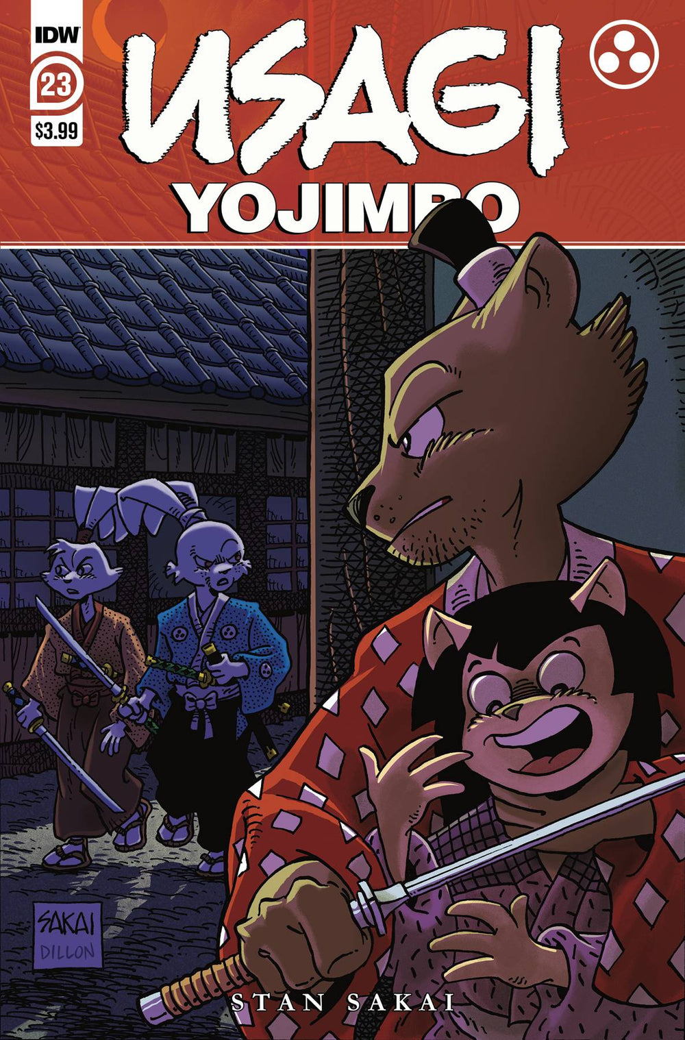 USAGI YOJIMBO #23 CVR A SAKAI