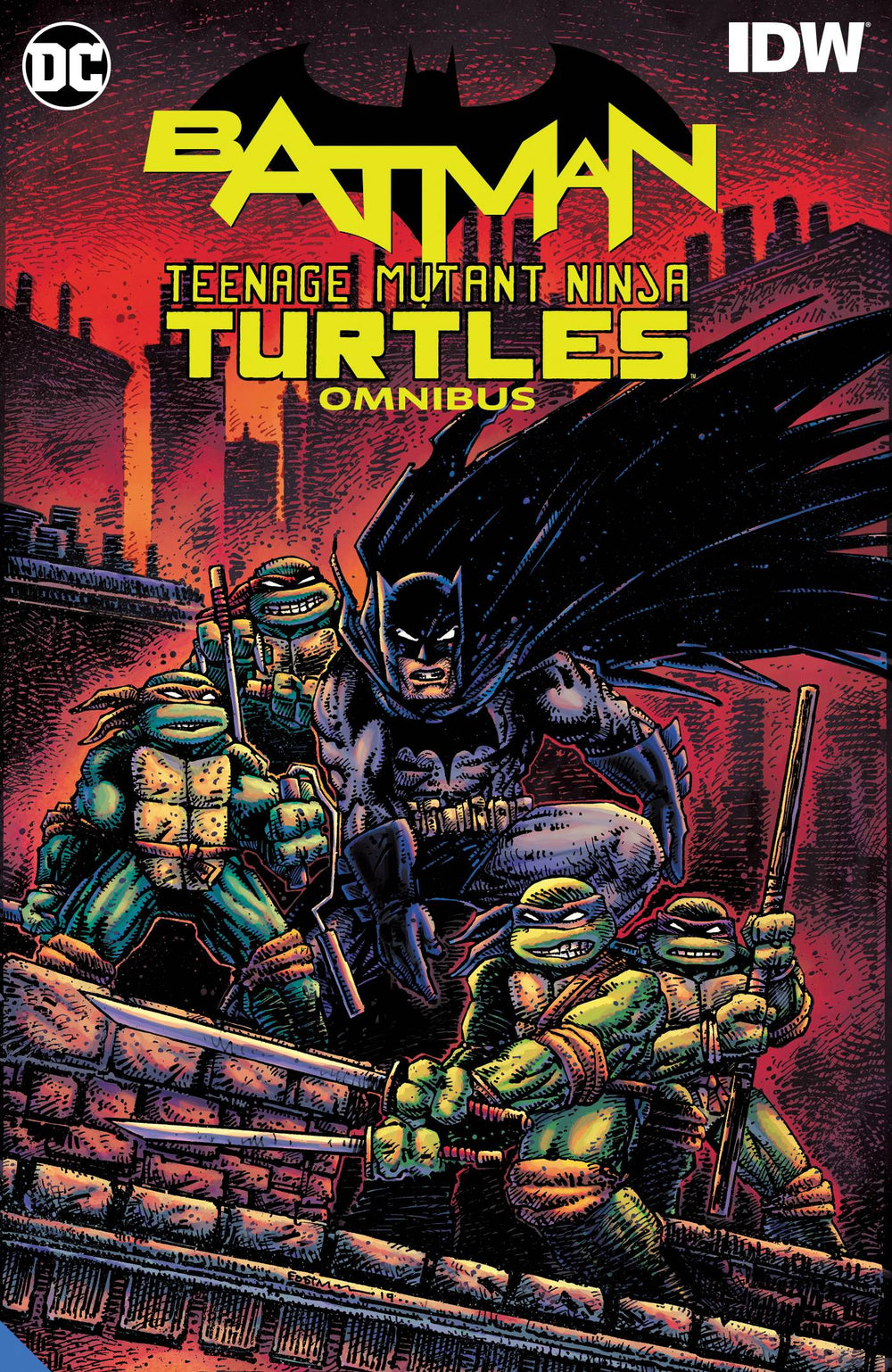 BATMAN TEENAGE MUTANT NINJA TURTLES OMNIBUS HC