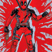 DEADPOOL BLACK WHITE BLOOD #4 (OF 4) ALLRED VAR