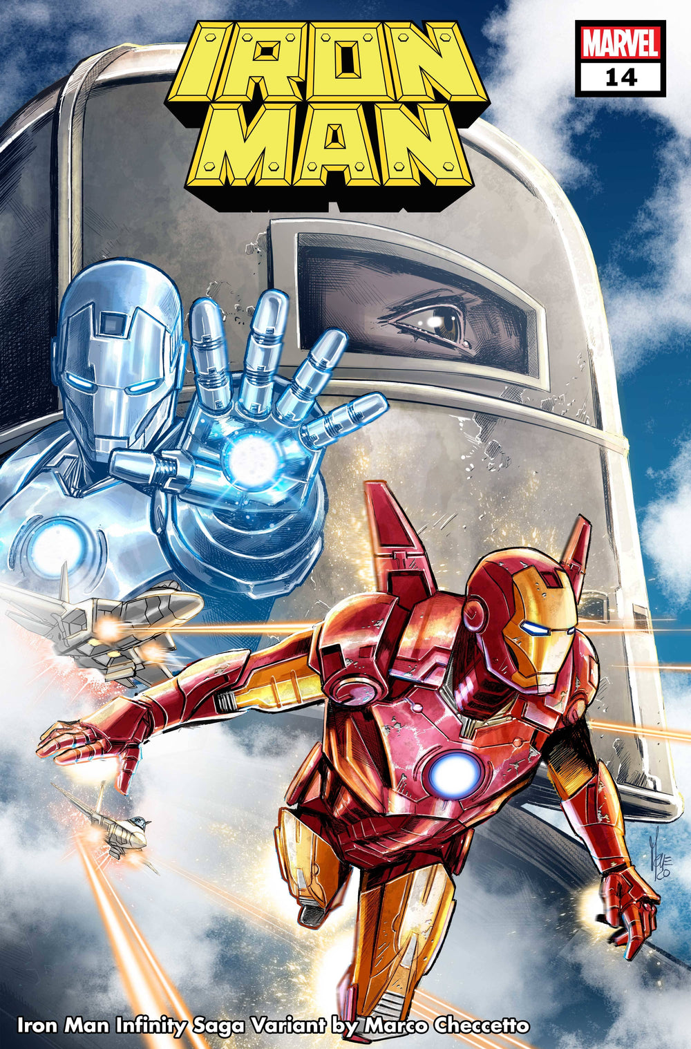 IRON MAN #14 INFINITY SAGA PHASE ONE VAR