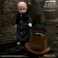 LIVING DEAD DOLLS ADDAMS FAMILY UNCLE FESTER & IT DOLL SET
