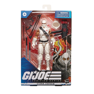 GI JOE CLASSIFIED SER 6IN STORMSHADOW ACTION FIGURE