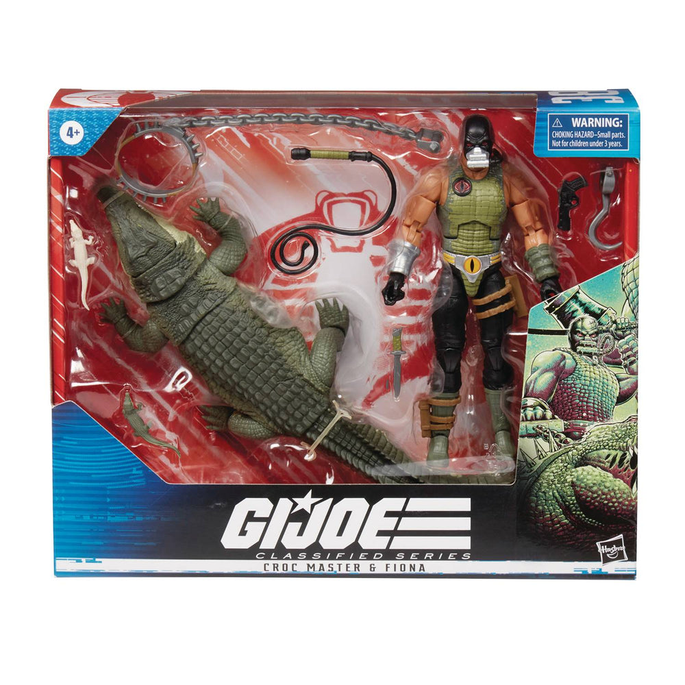 GI JOE CLASSIFIED SER CROC MASTER & FIONA 6IN ACTION FIGURE